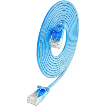 Wirewin Cat.6 cavo patch slim-light, U/UTP, 0,15 m, blu PKW-LIGHT-K6 0.15 BL