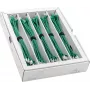 Wirewin SLIM-LS-K6A 0,25 GN 50 Cat6A U/FTP cavo patch slim, 0,25 m, verde, confezione da 50