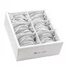 Wirewin SLIM-LS-K6A 1.5 WT 60 - Cat.6A cavo patch slim, U/FTP, 1,5 m, bianco, confezione da 60