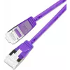 Wirewin Cat.6A 10 Gigabit cavo patch slim U/FTP, 0,25 m, viola PKW-LIGHT-STP-K6A 0.25 VT