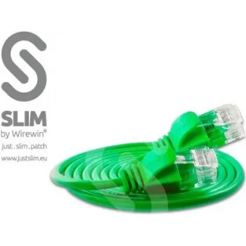 Wirewin Triotronik U/UTP Cat6 cavo patch 3 m verde PKW-LIGHT-K6 3.0 GN