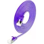 Wirewin Cat.6A 10 Gigabit cavo patch slim U/FTP, viola, 0,5 m PKW-LIGHT-STP-K6A 0.5 VT