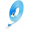 Wirewin SLIM-LS-K6A 0.15 BL 50 Cat6A cavo patch Ethernet slim, 0,15 m, U/FTP, blu, confezione da 50