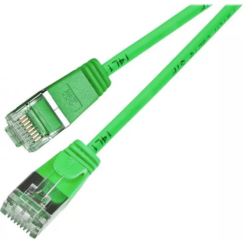 Wirewin Triotronik PKW-LIGHT-STP-K6 10.0 GN Cat6 STP cavo patch, connettore RJ-45 a connettore RJ-45, 10 m, verde