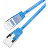 Wirewin SLIM KAT6A 10 Gigabit Light cavo patch, U/FTP, 3,8 mm, blu, 0,15 m (PKW-LIGHT-STP-K6A 0.15 BL)