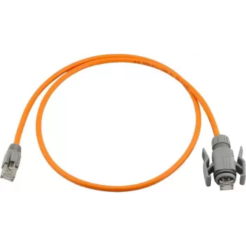Wirewin cavo patch industriale CAT6A S/FTP, PUR anti-UV, IP67 RJ45, 30 m, arancione PKW-I1-SF-K6A-PUR 30.0 OR