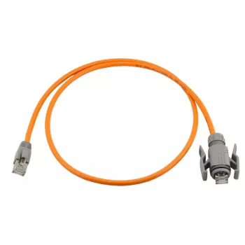 Wirewin cavo patch industriale CAT6A S/FTP, PUR anti-UV, IP67 RJ45, 30 m, arancione PKW-I1-SF-K6A-PUR 30.0 OR