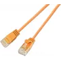 Wirewin SLIM CAT6A 10 Gigabit cavo patch light rotondo, U/UTP, Ø 3,6 mm, arancione (SLIM-L-UU-K6A 1.0 OR)