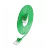 Wirewin SLIM KAT6A 10 Gigabit cavo patch light rotondo, U/UTP, Ø 3,6 mm, verde (SLIM-L-UU-K6A 1.5 GN)