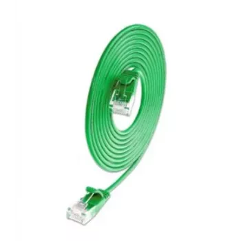 Wirewin SLIM KAT6A 10 Gigabit cavo patch light rotondo, U/UTP, Ø 3,6 mm, verde (SLIM-L-UU-K6A 1.5 GN)