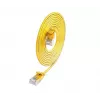 Wirewin SLIM KAT6A 10 Gigabit cavo patch light rotondo, U/UTP, Ø 3,6 mm, giallo (SLIM-L-UU-K6A 1.5 YE)