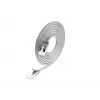 Wirewin cavo patch light rotondo U/FTP Cat 6a grigio 3,0 m sottile flessibile fine PoE PKW-LIGHT-STP-K6A 3.0
