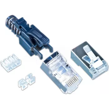 Wirewin MOD SL KAT6A STP 10 SW connettore RJ45 da cablare a campo, Cat6A, schermato, confezione da 10