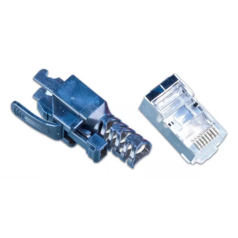 Wirewin MOD SL KAT6A STP 10 SW connettore RJ45 da cablare a campo, Cat6A, schermato, confezione da 10
