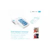 Wirewin SLIM-LS-K6A 0.5 WT 90 cavo patch slim Cat6A U/FTP, 0,5m, bianco, confezione da 90