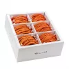 Wirewin SLIM-LS-K6A 0.5 OR 90 cavo patch slim Cat.6A U/FTP, 0,5m, arancione, confezione da 90