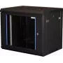 Wirewin armadio a parete 19 pollici, monoblocco, Pro 3ª generazione, 600x450mm, nero (WCAB PS3 600X450X9U B)