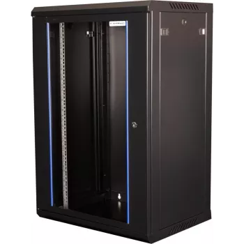 Wirewin armadio a parete 19 pollici, monoblocco, Pro 3ª generazione, 600x450mm, nero (WCAB PS3 600X450X9U B)