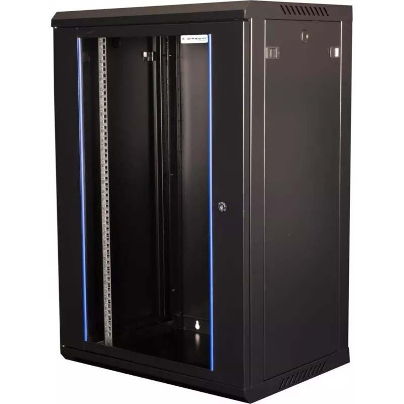 Wirewin armadio a parete 19 pollici, monoblocco, Pro 3ª generazione, 600x450mm, nero (WCAB PS3 600X450X9U B)