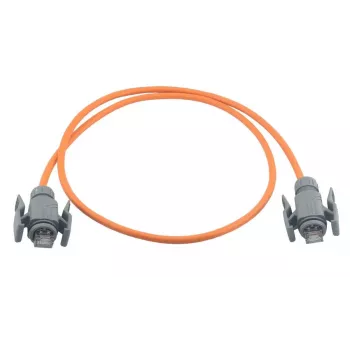 Wirewin Industrial cavo patch Cat6A S/FTP PUR, 7,5m, arancione, IP67 RJ45 PKW-I2-SF-K6A-PUR 7.5 OR