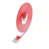 Cavo patch light tondo Wirewin SLIM KAT6A 10 Gigabit, U/UTP, Ø 3,6 mm, rosso (SLIM-L-UU-K6A 0.1 RD)