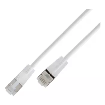 Wirewin SLIM KAT6A 10 Gigabit Light Patchkabel rotondo, U/UTP, Ø 3,6 mm, bianco, 5,0 m (SLIM-L-UU-K6A 5.0 WT)