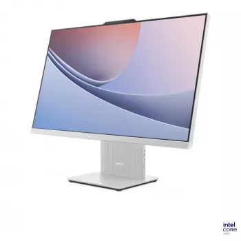 Lenovo IdeaCentre AIO 27 PC All-in-One, 27" FHD touch, Intel Core Ultra 7 256V, 16 GB, 1 TB SSD, Windows 11, grigio nuvola F0JW001TPB