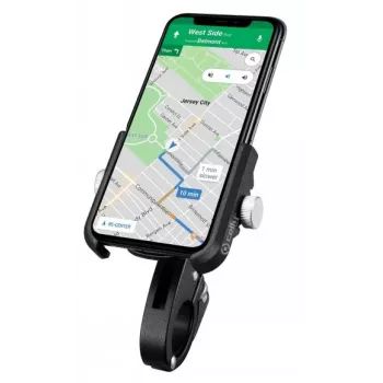 CELLY Universal Armor supporto per bici per smartphone fino a 6,7 inch, nero