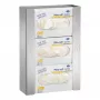 Bartscher distributore di guanti K30 850025 argento acciaio inox