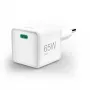 Hama caricabatterie GaN USB-C Super-Mini, 65 W, PD, bianco (00201943)