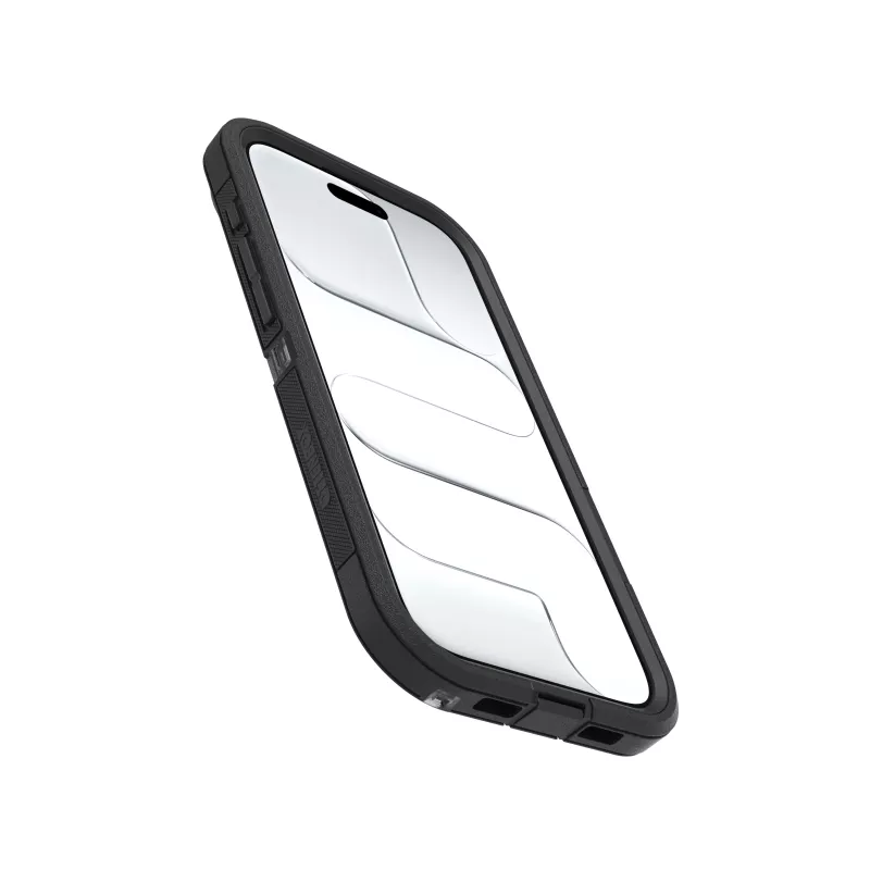 OtterBox Defender Series Pro XT cover posteriore per Apple iPhone 15 Pro Max - Dark Side (trasparente/nero)