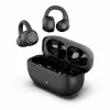 JLab Flex Open Air Clip auricolari True Wireless, Bluetooth 5.3, 32h autonomia totale, IP55, nero