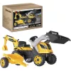 SMOBY Tractor Max trattore a pedali con rimorchio, verde, da 3 anni