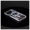 Evelatus custodia PC+TPU per Apple iPhone 15 Pro compatibile MagSafe - stampa floreale personalizzata