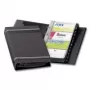 DURABLE VISIFIX 200 raccoglitore ad anelli per biglietti da visita, 200 biglietti, rubrica A-Z, nero 238558