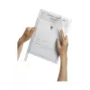 DURABLE DURACLIP A4 clip fermafogli trasparente capacità 100 fogli, confezione da 50 291919