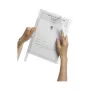 DURABLE DURACLIP A4 clip fermafogli trasparente capacità 100 fogli, confezione da 50 291919
