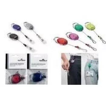 DURABLE Jojo STYLE portabadge con gancio a molla 832705, verde