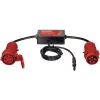 BENNING 044140 adattatore di misura attivo a 3 fasi per prese CEE 16A a 5 poli, 400V