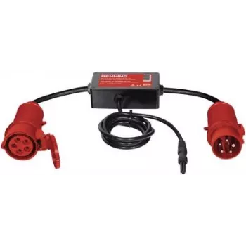 BENNING 044140 adattatore di misura attivo a 3 fasi per prese CEE 16A a 5 poli, 400V