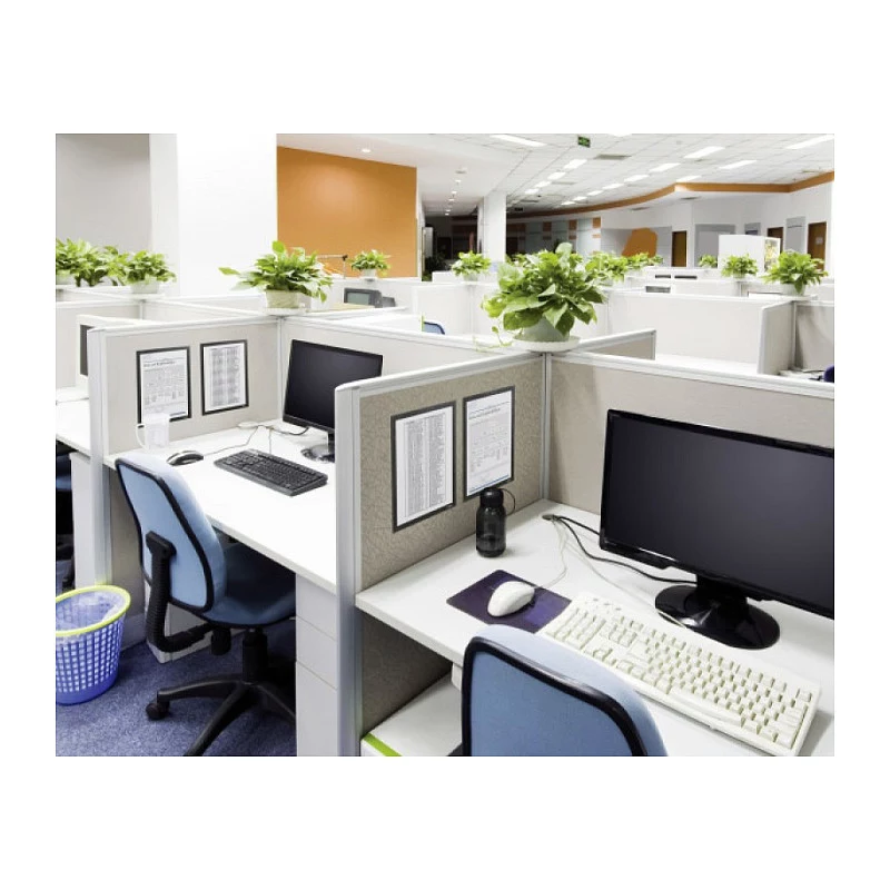 DURABLE DURAFRAME GRIP A4 cornice informativa, autoadesiva, nero 496801