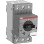 ABB MS132-6.3 interruttore di protezione motore, 4,0-6,3 A, 3 poli, termico-magnetico 1SAM350000R1009