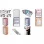 DURABLE Display Panel linguette indice 58 mm, trasparente, confezione da 10 560919