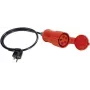 BENNING 16 A cavo adattatore da connettore femmina CEE a connettore maschio Schuko per verifica VDE 0701/0702 (044122)