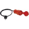 BENNING 16 A cavo adattatore da connettore femmina CEE a connettore maschio Schuko per verifica VDE 0701/0702 (044122)