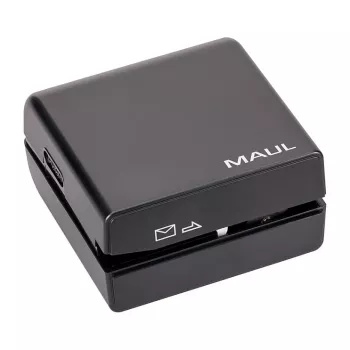 MAUL apribuste elettrico, a batteria, nero, lame in acciaio inox, corpo in plastica (75618-90)