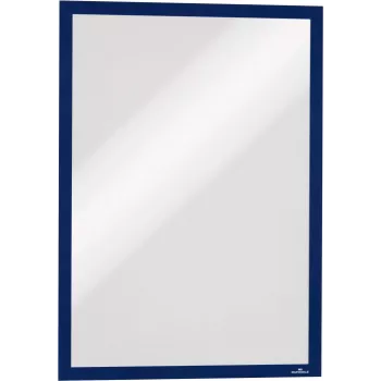 DURABLE DURAFRAME A3 cornice informativa autoadesiva, blu scuro, confezione da 2