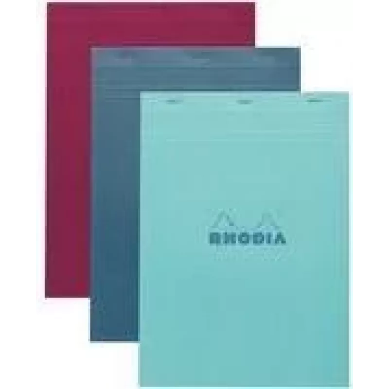 Rhodia No. 18 A4 quaderno a quadretti, colori assortiti, confezione da 5 18100C