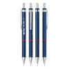 Rotring Tikky Retro matita meccanica 0,5 mm, anelli decorativi cromati blu 2202566