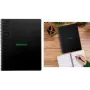 Rhodia Greenbook quaderno college A5+ a quadretti nero 119924C